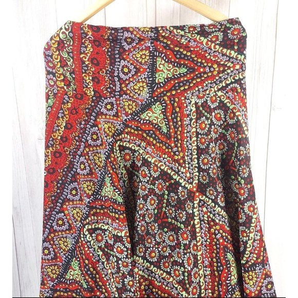Women Maxi Skirt Gangotri Boho Hippie Ethnic Long Skirt Size S/M Elastic Waist - Picture 6 of 10